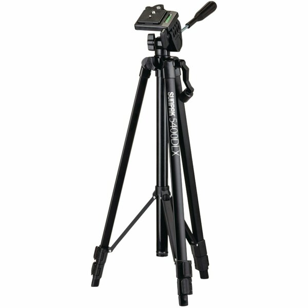 Sunpak Lightweight 54" Tripod with 3-Way Pan Head for Digital Cameras 620-540DLX